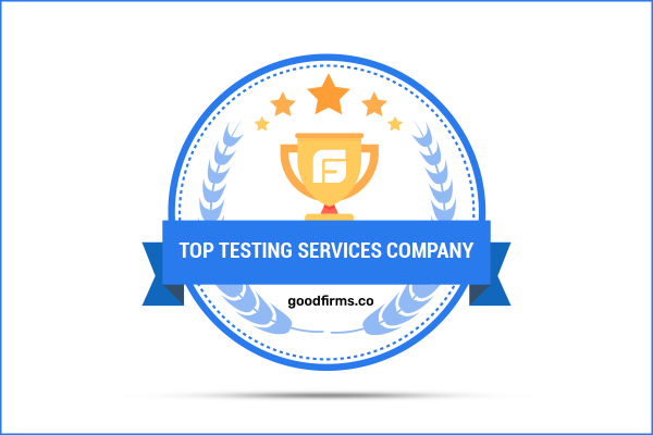 GoodFirms Recognized BugRaptors among Best Testing Companies